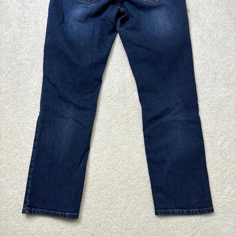 MOTT AND BOW Jeans Women's 32x30 Blue Boyfriend Denim Dark‎ Wash